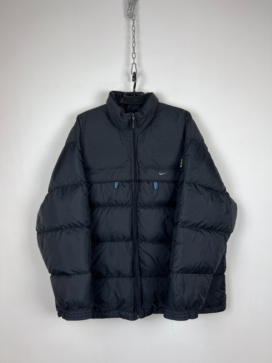 Vintage 90s Nike Down Puffer Jacket Men's Size XL | eBay