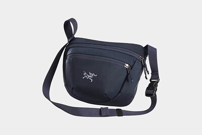 NWT Arc'teryx Black Maka 2 Waistpack Crossbody Sling Bag Pouch
