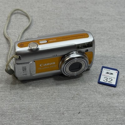 Canon PowerShot A470 7.1MP Digital Camera - Gray for sale online