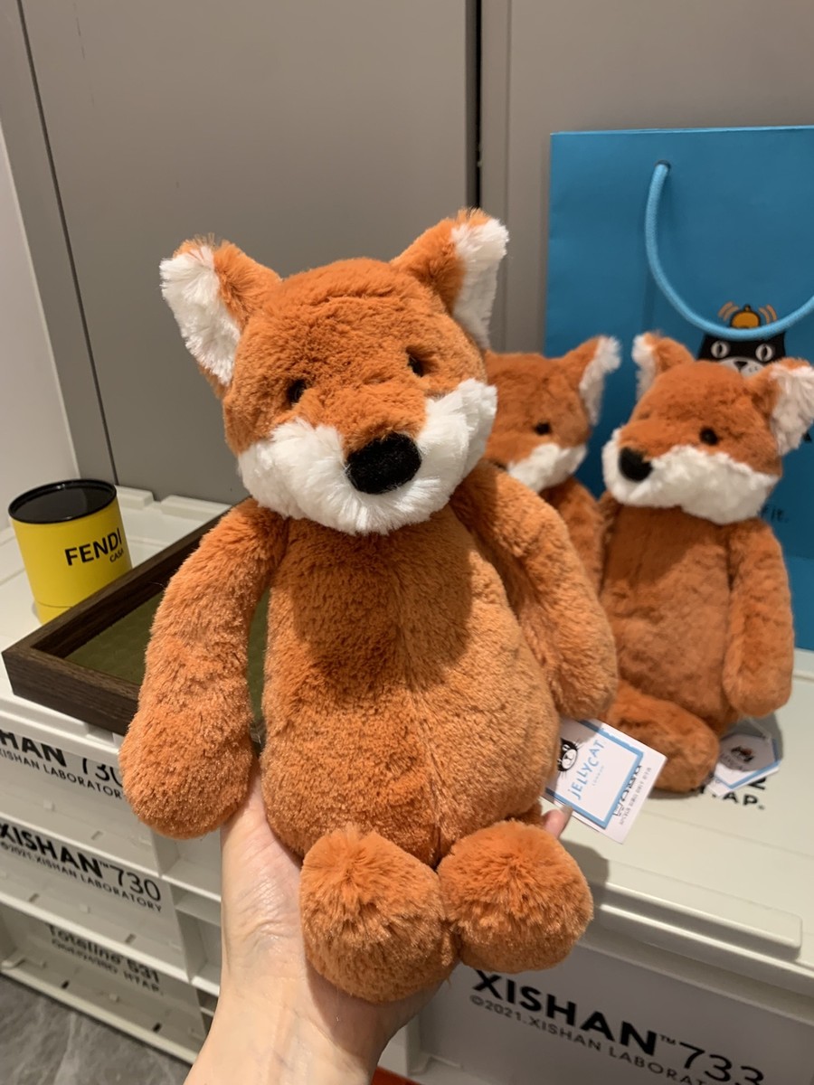 jellycat Medium Original Bashful Fox Cub AUTHENTIC | eBay