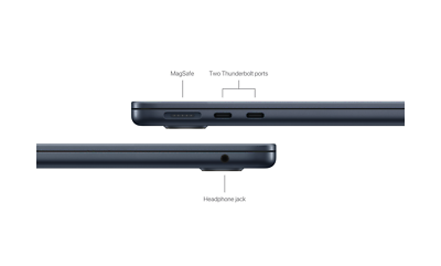 Apple MacBook Air 13 in 2024 Midnight/Apple M3 4.05 GHz, 256 GB 8