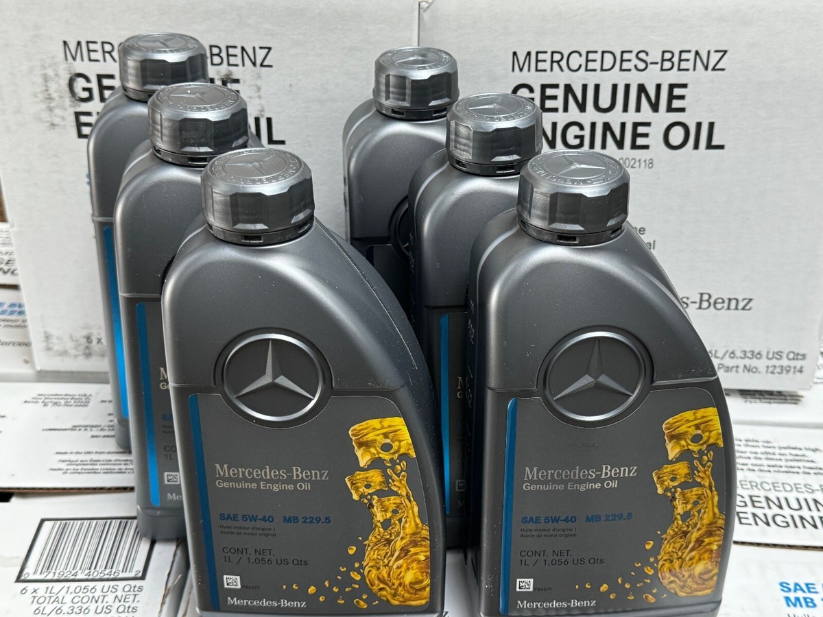 6L 5W-40 Synthetic Mercedes-Benz Engine Oil 1.056 Quart 229.5