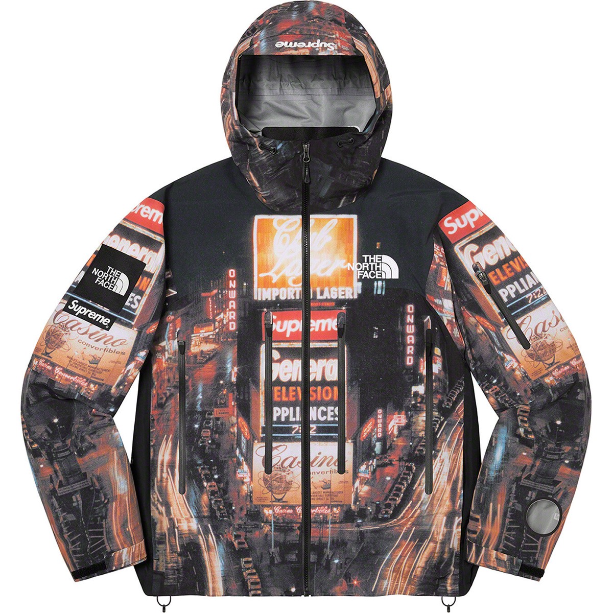 Supreme The North Face Taped Seam Shell Jacket Times square Size S