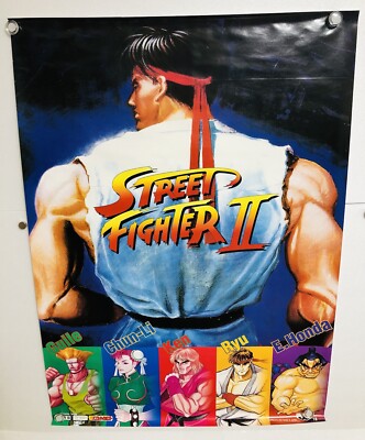 Street Fighter Ⅱ : Capcom 1991/1995 Arcade Loot B2 Size Limited