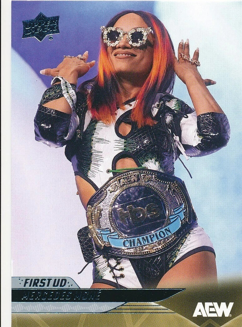 AEW メルセデス・モネ 新品 限定3000 元WWEサーシャ・バンクス 未開封