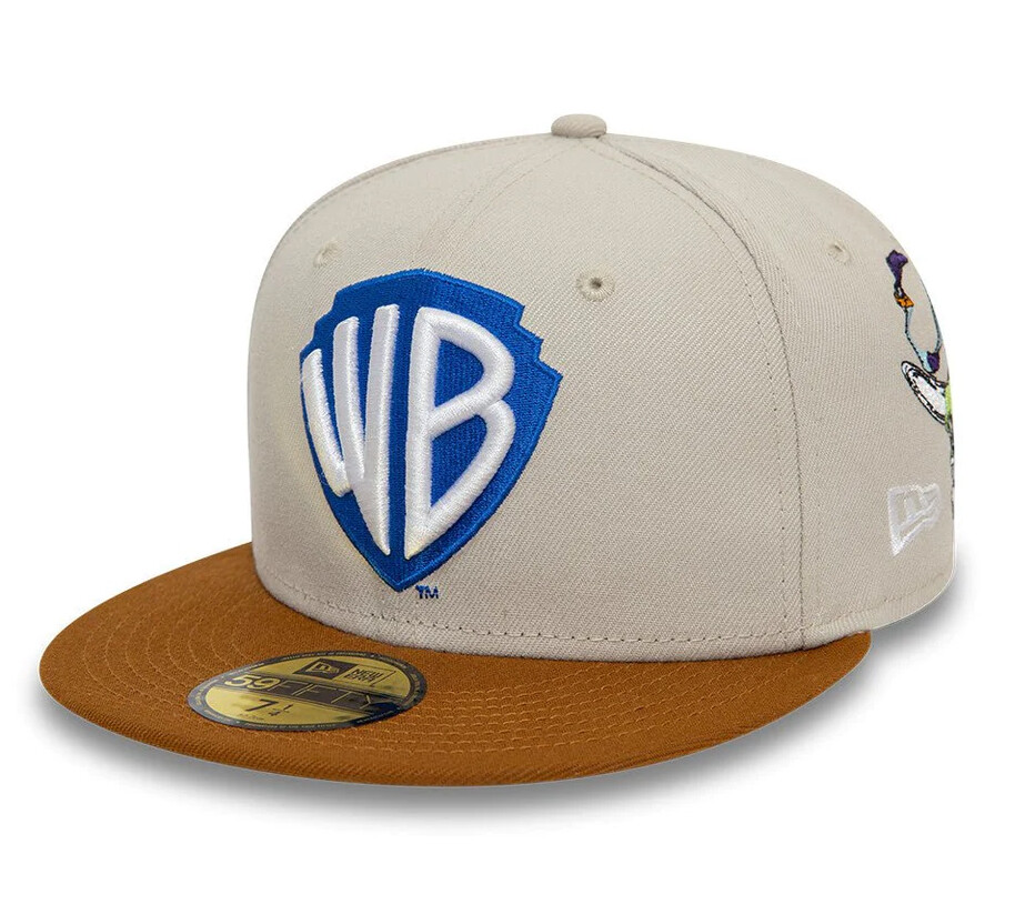New Era 59FIFTY Cap Warner Brothers Shield Pack Stone 14172339 | eBay