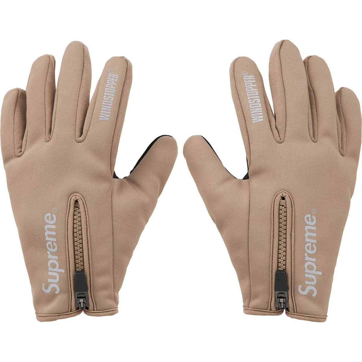 Supreme WINDSTOPPER Zip Gloves 4colors FW24 | eBay