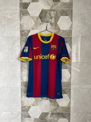 FC Barcelona #10 MESSI 2010 2011 Home Football Shirt Jersey Nike