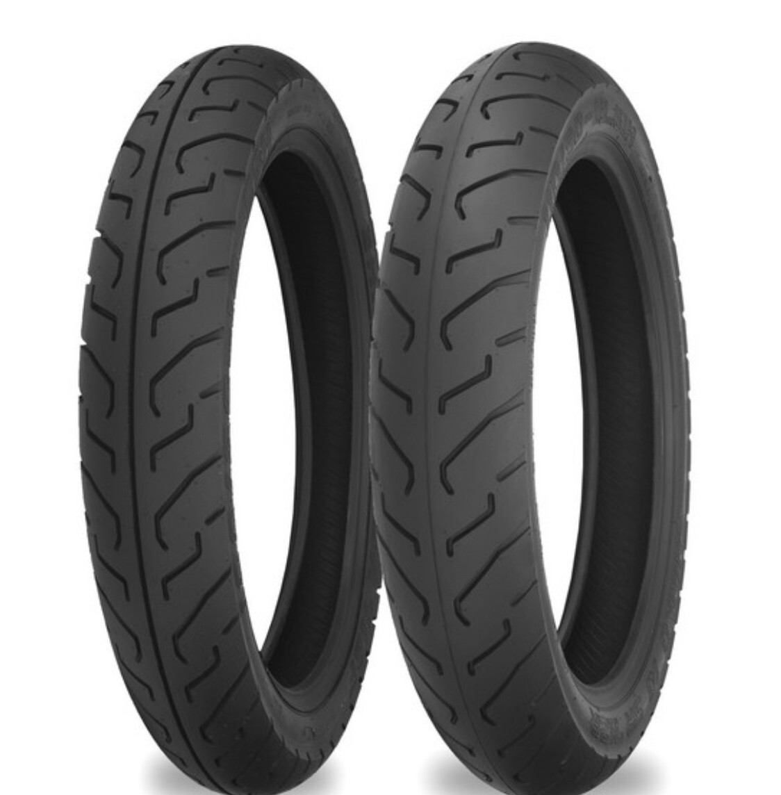 Shinko Rear 130/90-16 & Front 100/90-19 Tire Set Harley Sportster