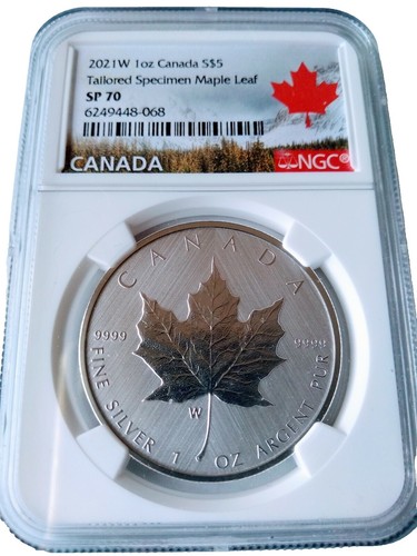 2022 Silver Canada Maple Leaf Early Release , Congratulations MS69