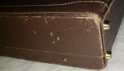 VINTAGE GUCCI HARD CASE BRIEFCASE ATTACHE BAG | eBay