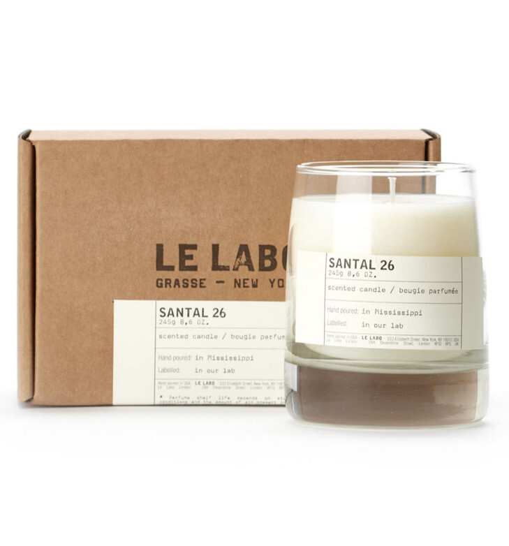 NEW IN BOX Le Labo Santal 26 Candle 245 g/ 8.6 oz. fast delivery