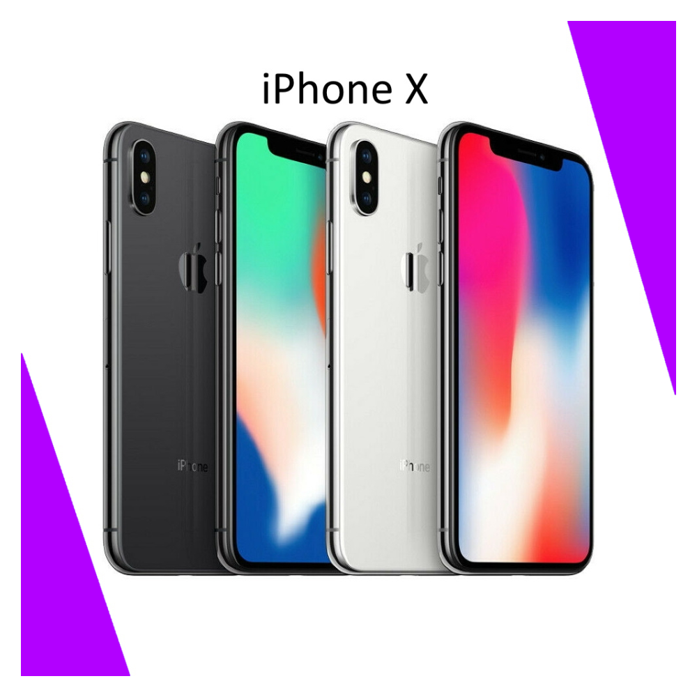 Apple iPhone X 64GB 256GB GSM Unlocked AT&T Verizon T-Mobile