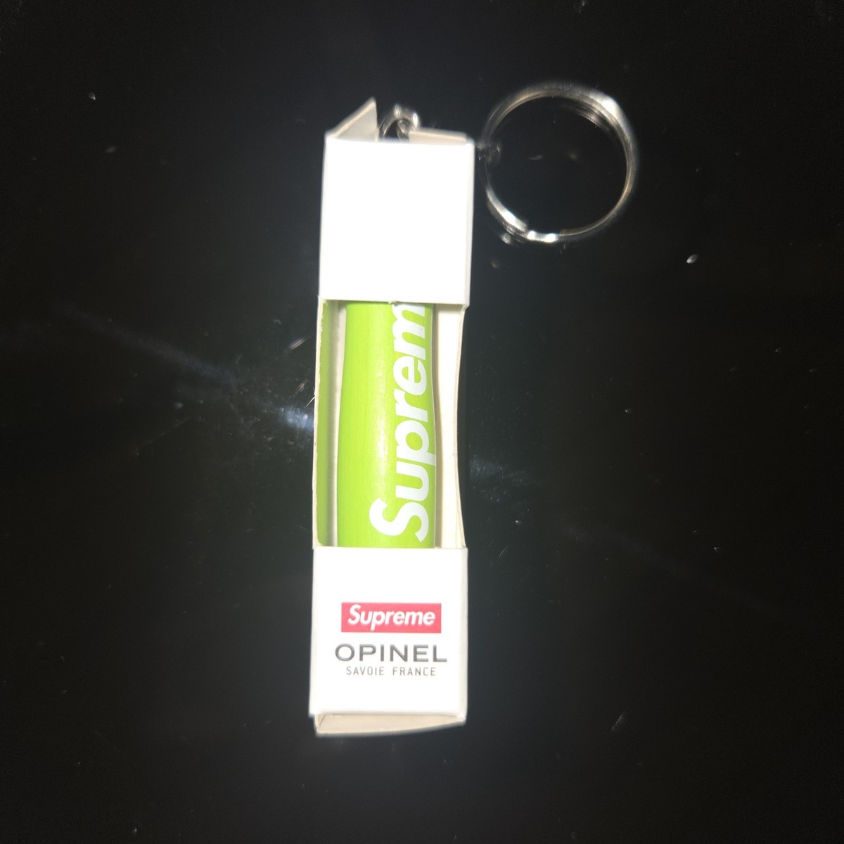 Supreme Opinel No. 4 Knife Keychain Green FW25 IN HAND | eBay