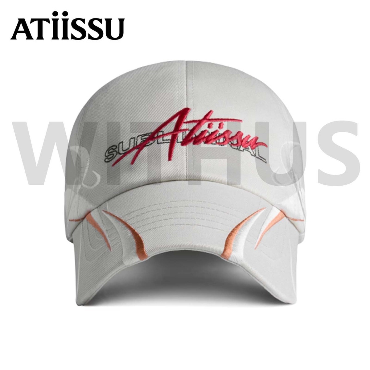 ATiiSSU Line Cap Ivory Baseball Hat Unisex / 100% Authentic | eBay