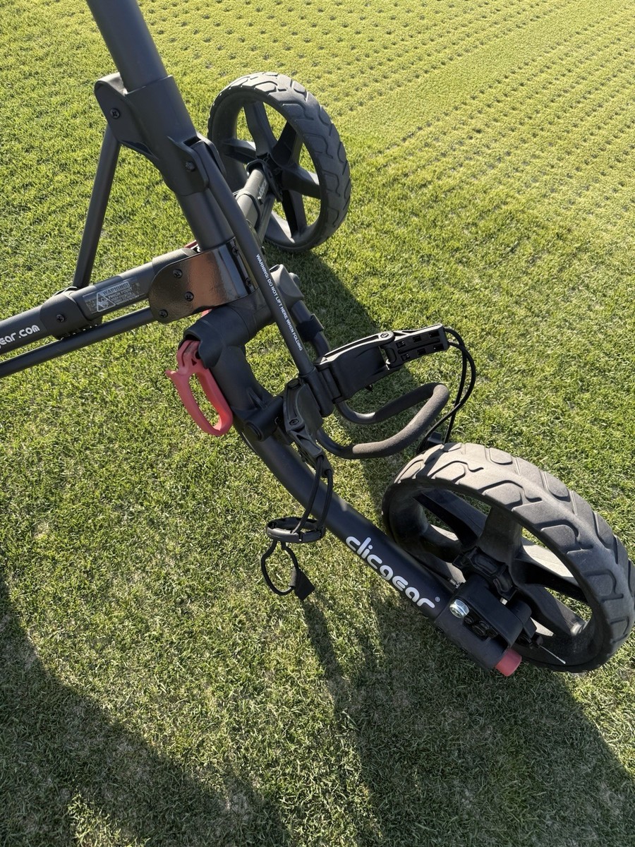 Clicgear Model 3.5+ Golf Push Cart – Lightweight, Foldable In