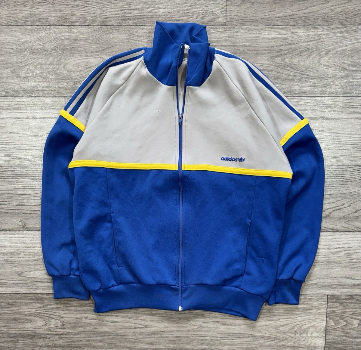 Vintage 90s Adidas Made In Korea Full Zip Track Top Y2k Retro