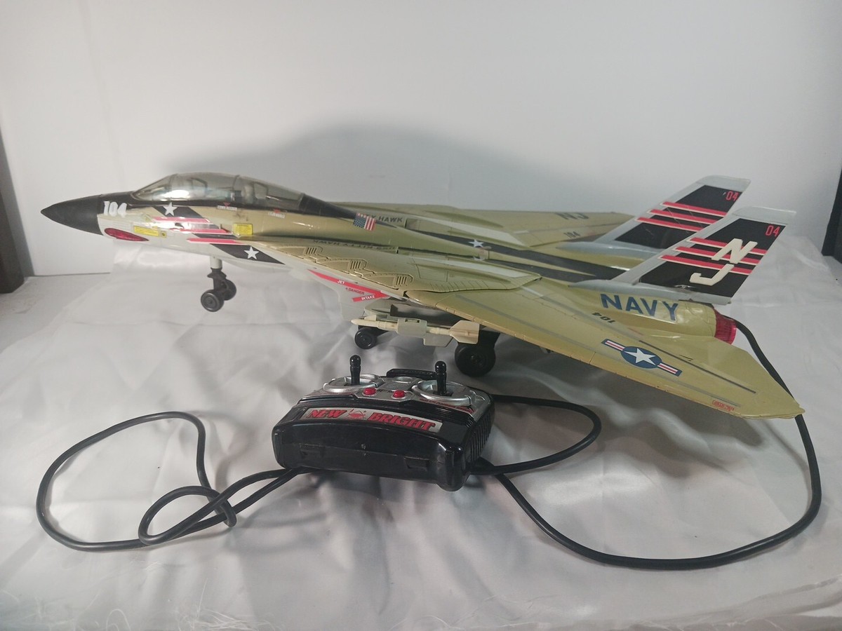 F14 New Bright Grumman F14 Tomcat Corded Remote Control Fighter