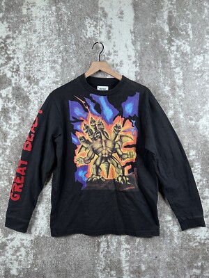 Acne Studios x Monsters in my Pocket T Shirt XS Mens Black Long