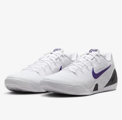 Nike Kobe IX 9 EM Low Protro White/Court Purple'Men,Women And GS