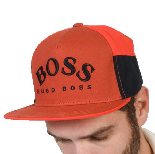 HUGO BOSS HATS ORANGE COLORBLOCK CAP 50456193611 | eBay
