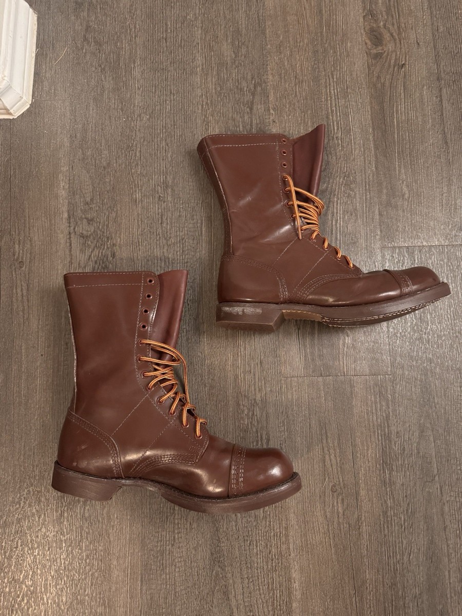 Military Men's 9.5 Corcoran Paratrooper Jump Boots WW2 Style AGSU