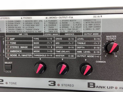 MAXON Amp Mania AM3 Amplifier Simulator Vintage Guitar Effects