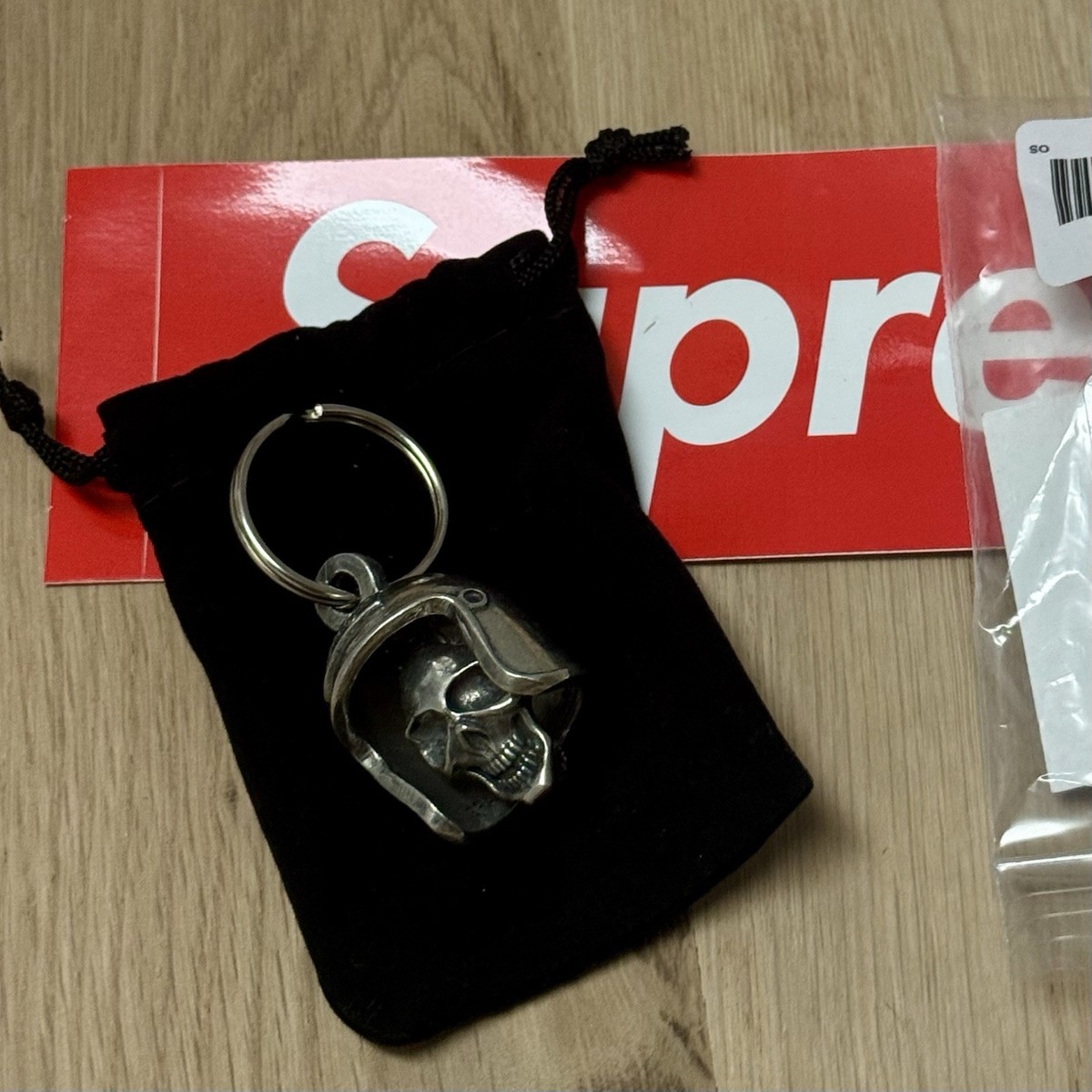 🔴Supreme Skull Bell Keychain Silver SS25 - Guardian Belle | eBay