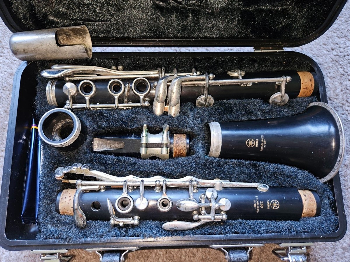 Yamaha YCL-250 clarinet, USA, with case and mouthpiece, Very Good