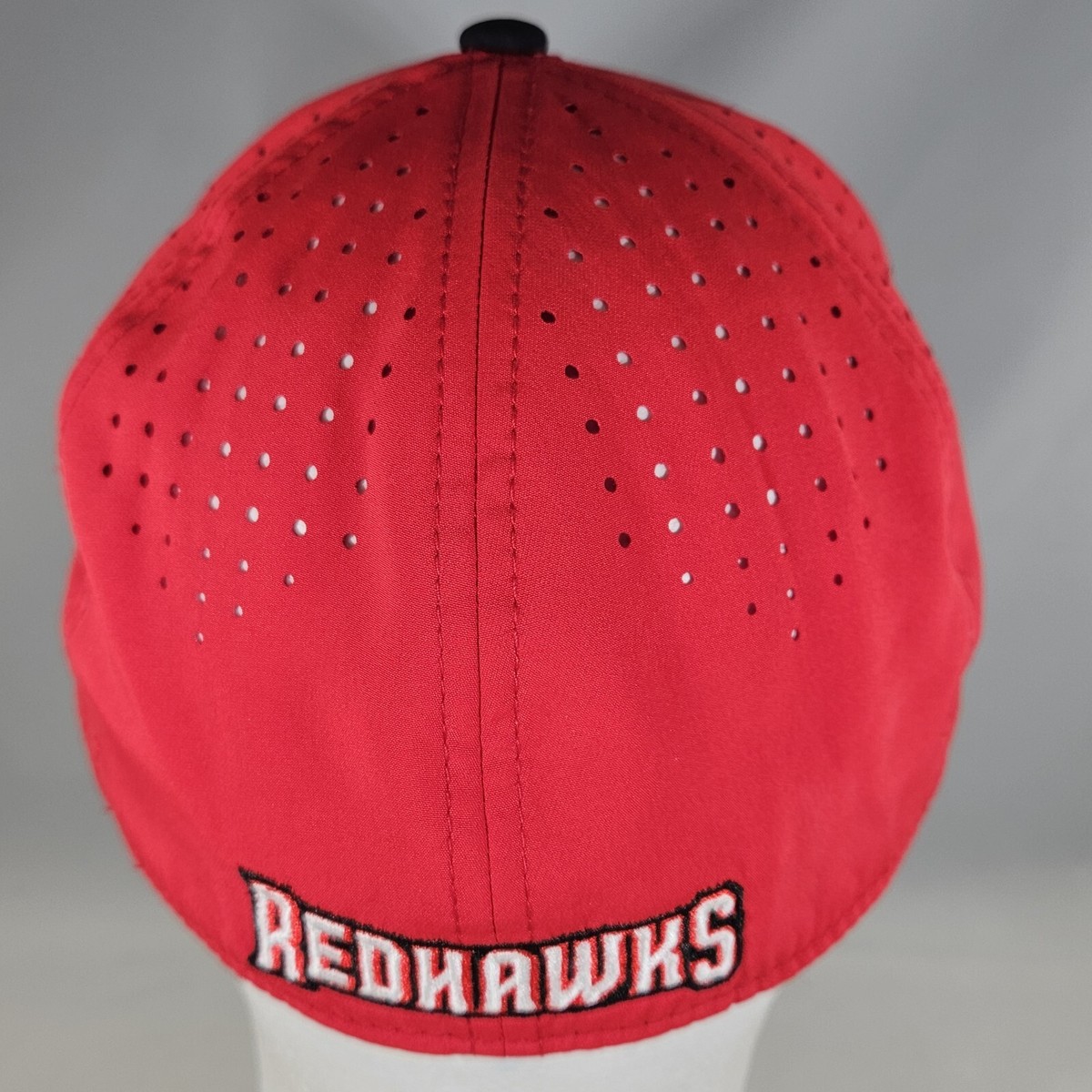 Z Logo Redhawks Hat Red Embroidered P3 A-Flex S/M Fitted Baseball