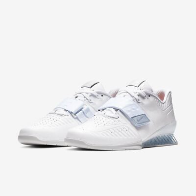 Nike Romaleos 3 XD 3.5 White/Silver Lifting Powerlifting Workout