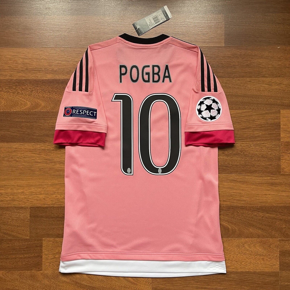 JUVENTUS ADIDAS 2015/2016 SOCCER AWAY DRAKE JERSEY #10 POGBA SIZE