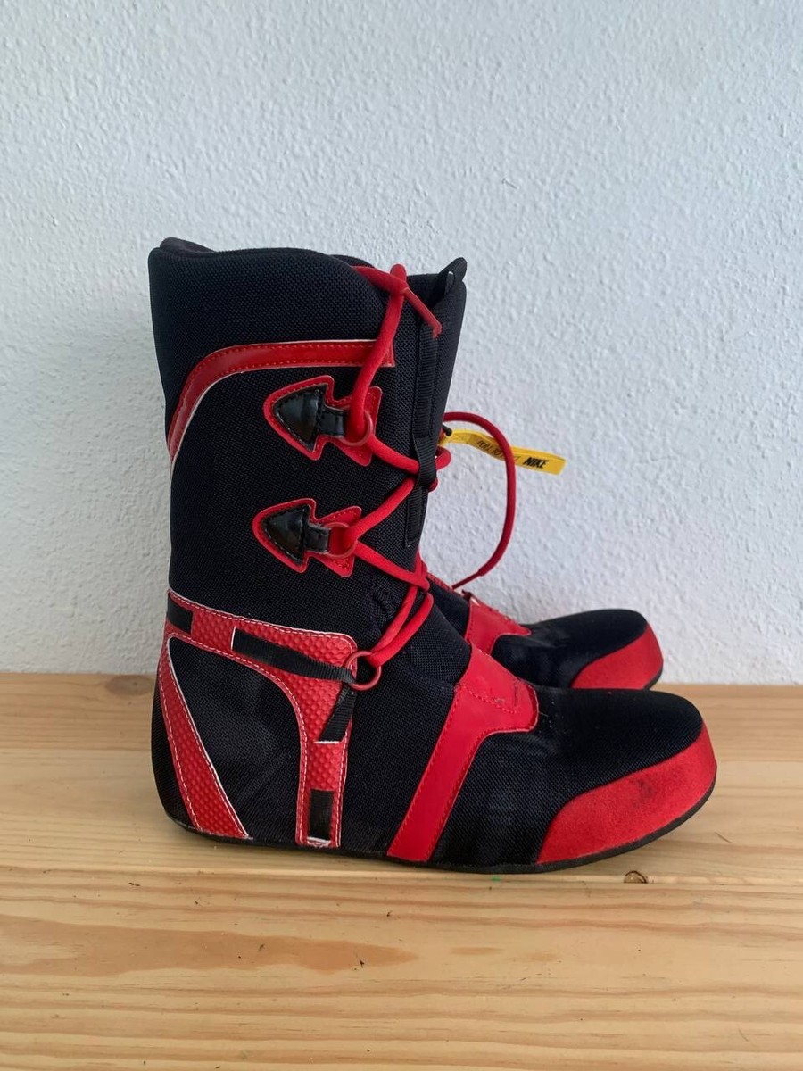 Nike SB Vapen Snowboard Boots Black/Red OG Bred Mens US 8 Ski
