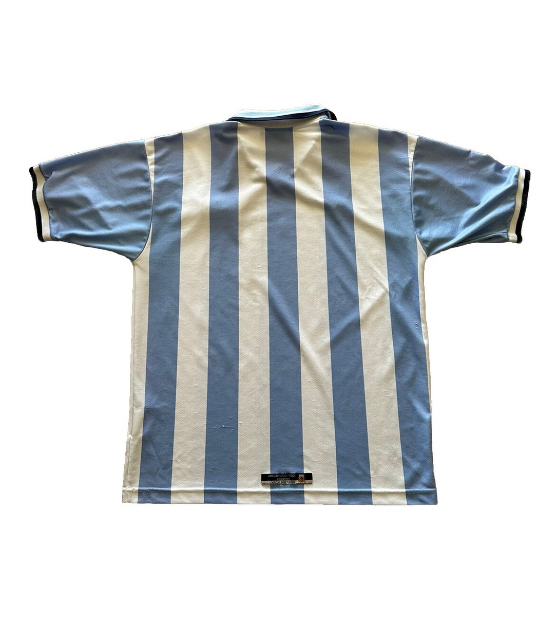 RARE VINTAGE 90s OFFICIAL ARGENTINA SOCCER TEAM JERSEY REEBOK SIZE