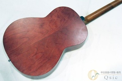 Acoustic Guitar Art & Lutherie Folk Spruce Burgundy Model Solid