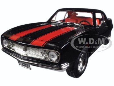 1967 CHEVROLET CAMARO Z/28 BLACK 1/18 DIECAST MODEL BY ROAD