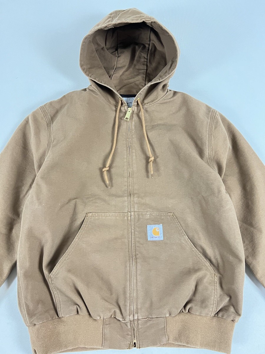 CARHARTT WIP ACTIVE JACKET HAMILTON BROWN RINSED XL NWT | eBay