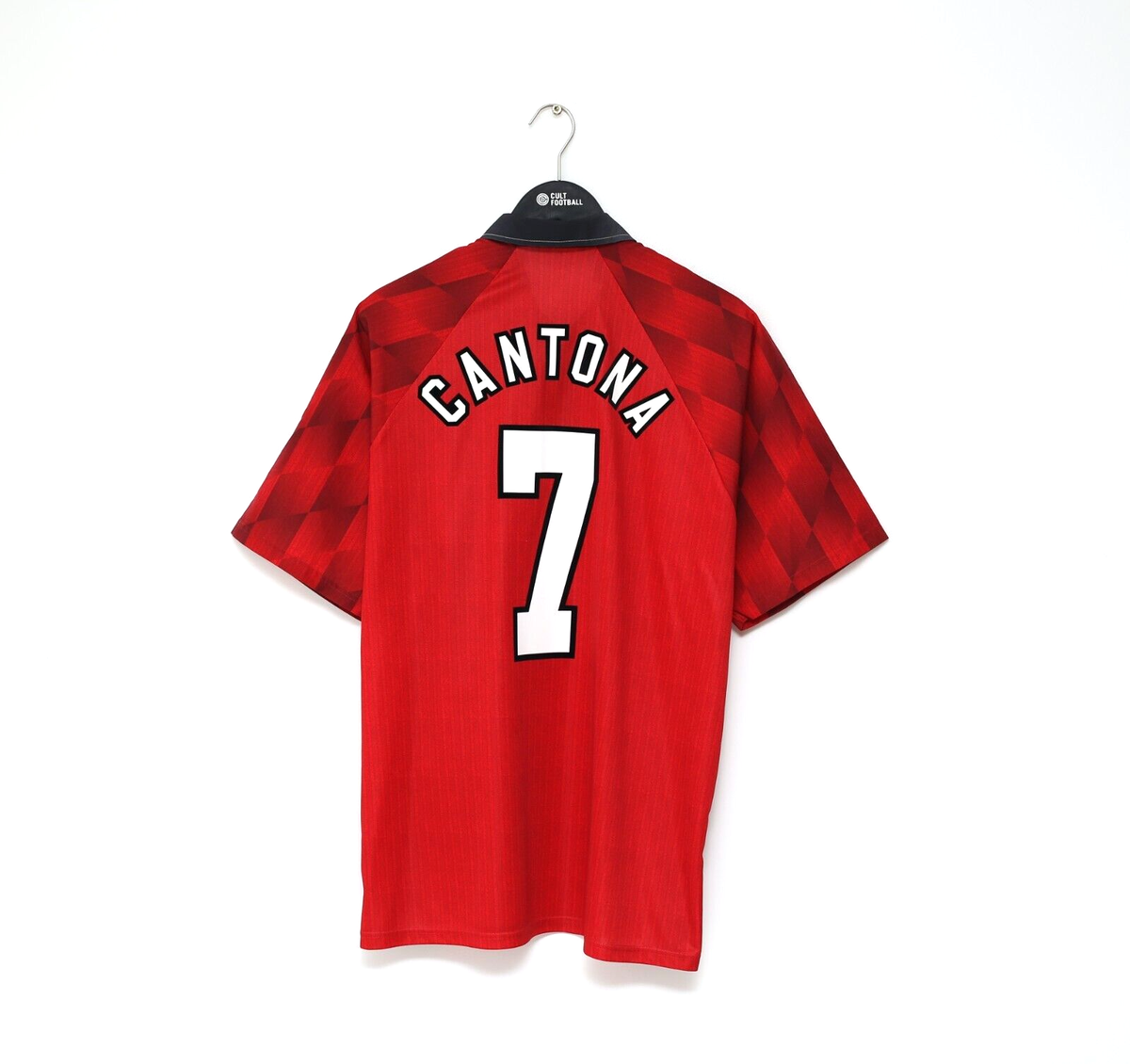 1996/98 CANTONA #7 Manchester United Vintage Umbro Home Football