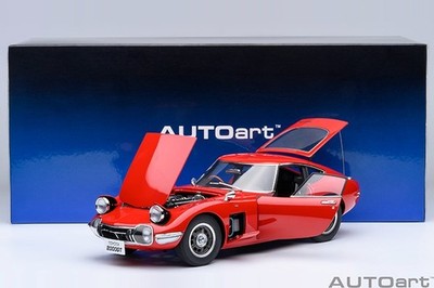 AUTOart 1967 TOYOTA 2000GT 1/18 MODEL CAR RED 79547 | eBay