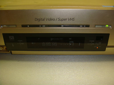 Sony ES WV-DR7 DV/Mini DV + SVHS/VHS Video Player Recorder Dual