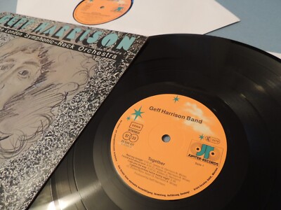 SIGNED LP Geff Harrison Ex Kin Ping Meh The London Symphonic Rock