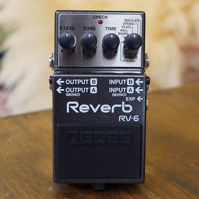 BOSS RV-6 Reverb Guitar Effect Pedals Eight high quality reverb