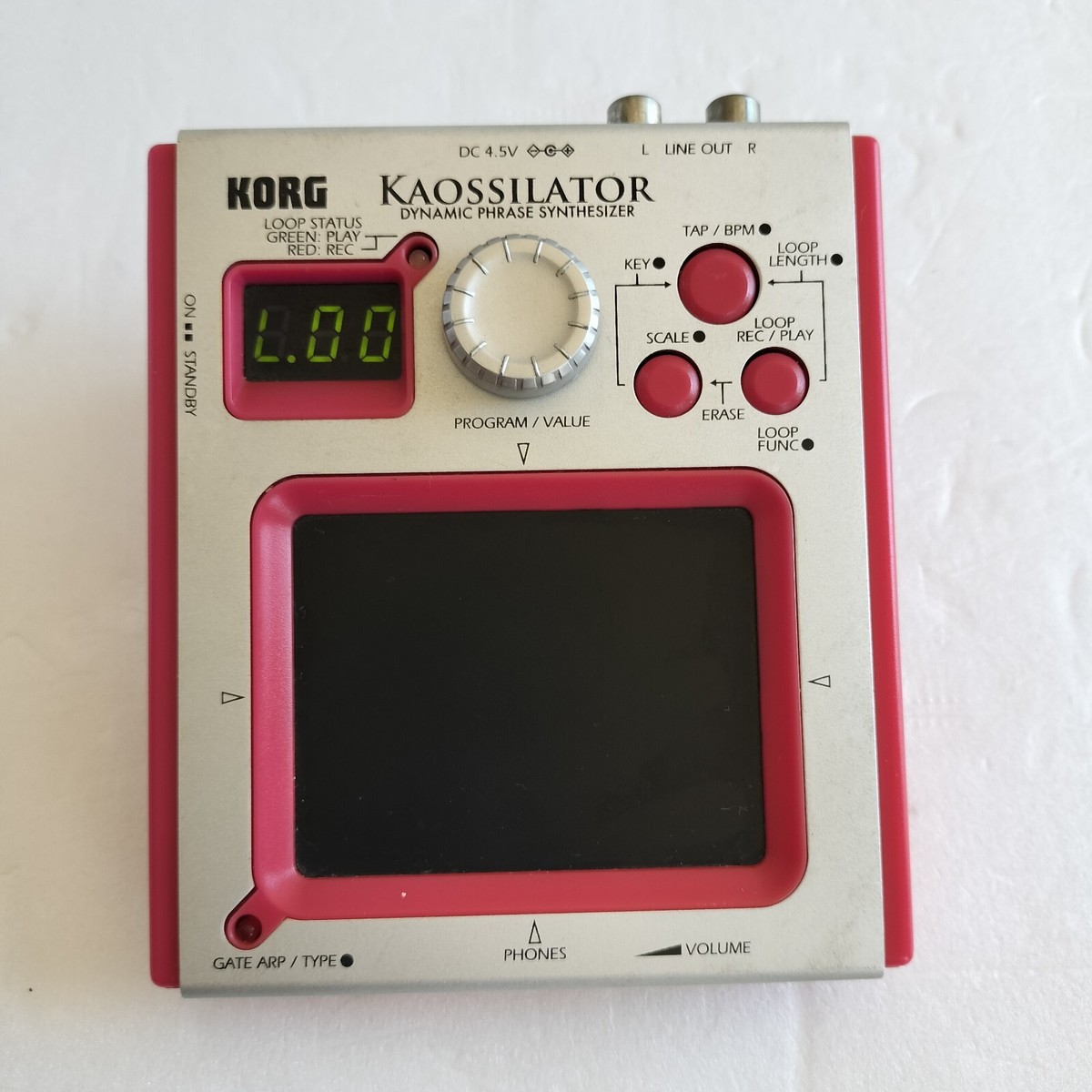 KORG KAOSSILATOR カオシレーター純正アダプタ付 希少品 KORG