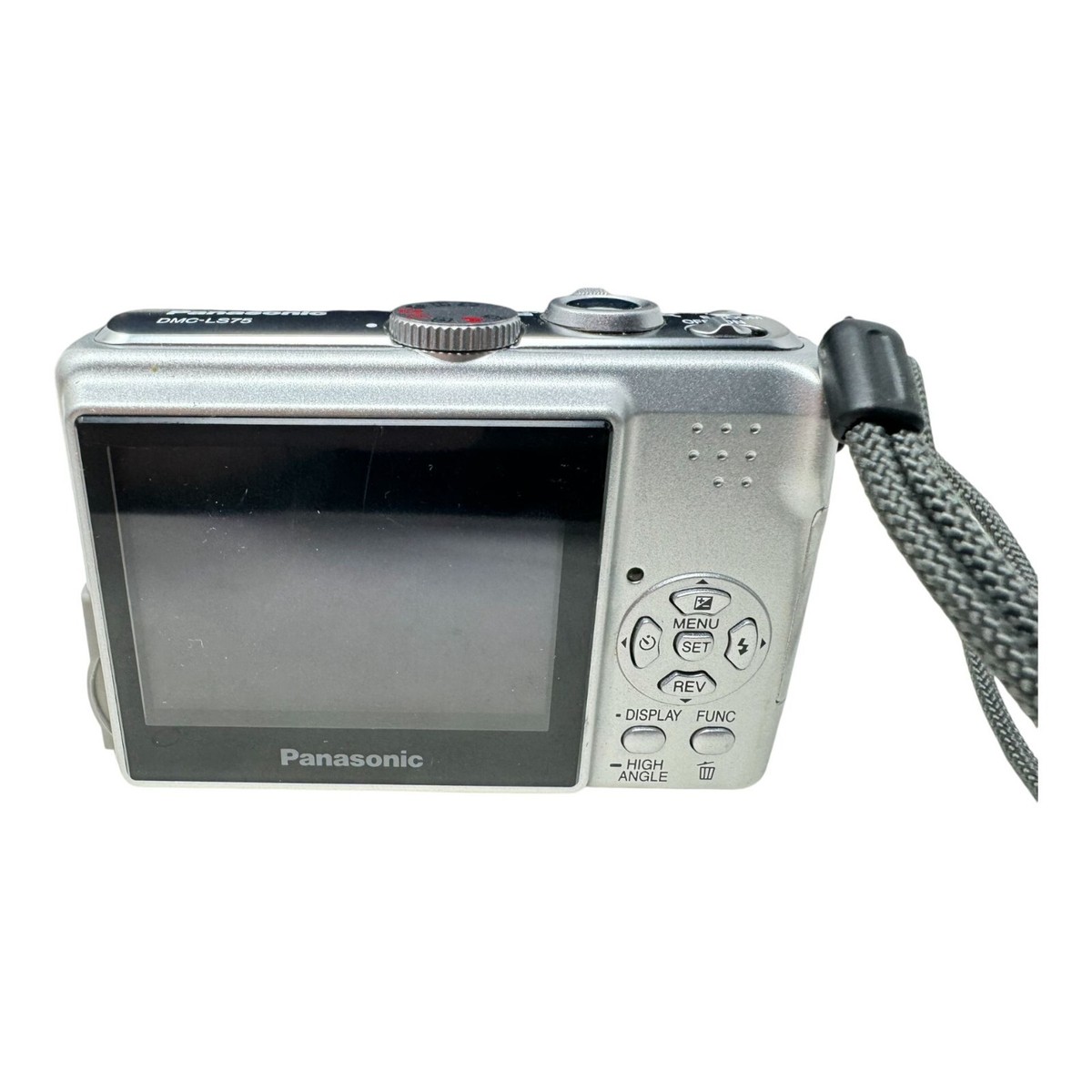 Panasonic Lumix DMC-LS75 7.2MP Silver Digital Camera With Mega