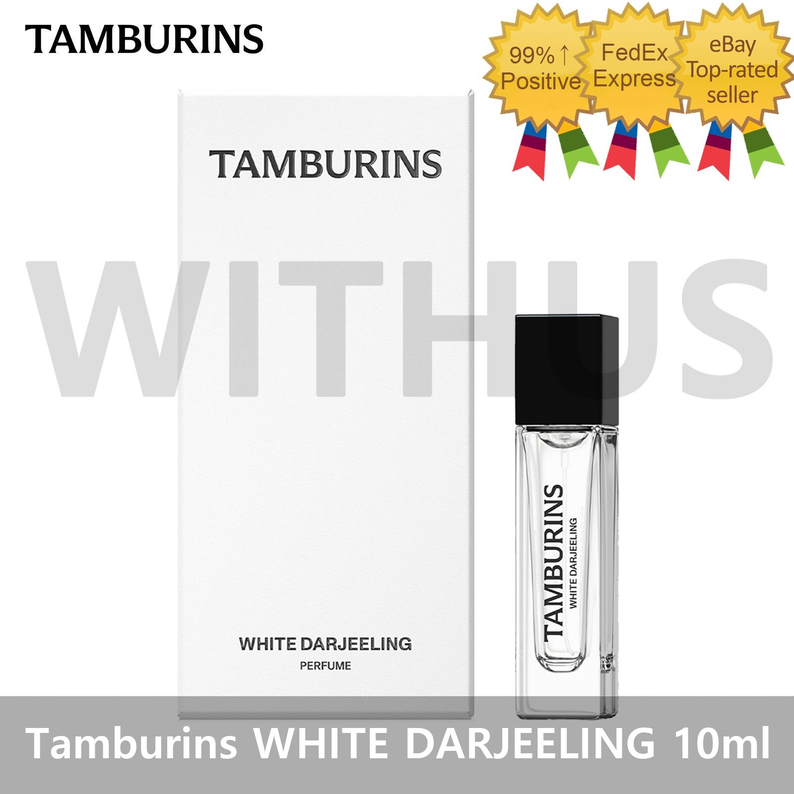 Tamburins WHITE DARJEELING Perfume 10ml / 0.38oz White Champagne
