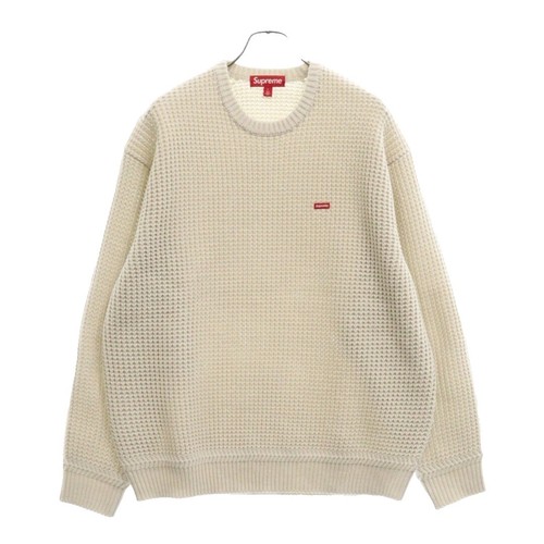 Supreme Contrast Arc Logo Sweater - Size Large - White - NEW | eBay