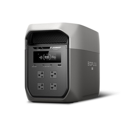 EcoFlow 2048Wh Portable DELTA 3 Max 2400W Power Station Backup