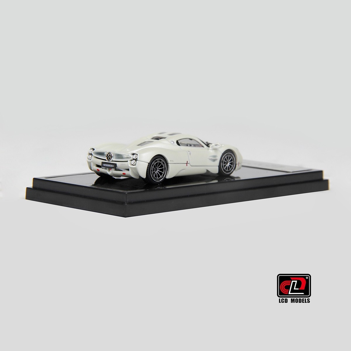 LCD Models 1:64 - Pagani Utopia Coupe White - Diecast Model | eBay