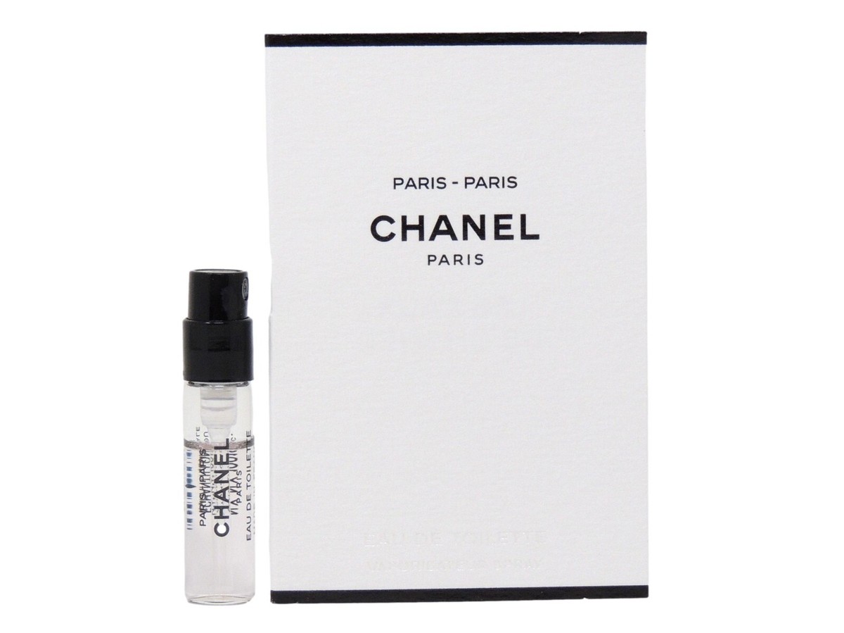 CHANEL PARIS PARIS EDT 1.5ml .05fl oz x 1 PERFUME SPRAY SAMPLE
