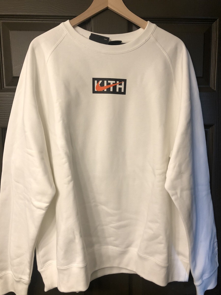 Kith x Nike For New York Knicks Fleece Crewneck NBA*size XL